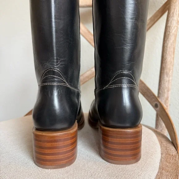 Frye Campus 14L Boots Jet black - Picture 7 of 8